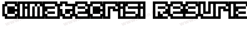 climatecrisi Regurlar字体转换